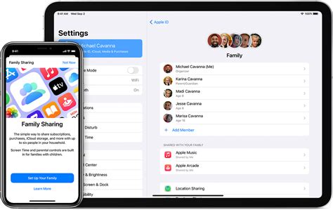 how to share apple music with family