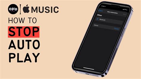 how to stop apple music from auto playing